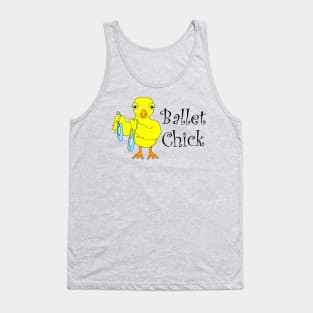 Ballet Chick Text Tank Top